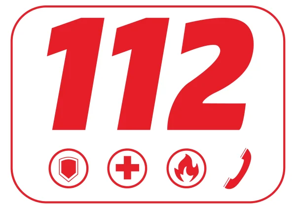 112-ის სტიკერი